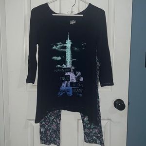 Justice Girls Shirt and Leggings